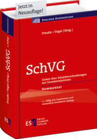 Abbildung von: SchVG: Schuldverschreibungen - Erich Schmidt Verlag