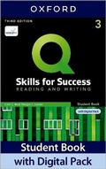 Cover: Q: Skills for Success: Level 3: Reading and Writing Student Book with Digital Pack - Oxford University Press