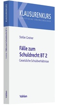 Cover: F&auml;lle zum Schuldrecht BT 2 - Vahlen