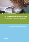 Cover: Die Trinkwasserverordnung - Stand 2023 - DIN Media