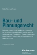 Cover: Bau- und Planungsrecht - Deutscher Gemeindeverlag