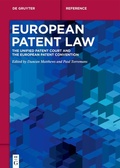 Cover: European Patent Law - De Gruyter