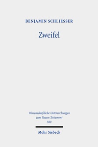 Abbildung von: Zweifel - Mohr Siebeck