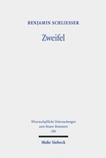 Cover: Zweifel - Mohr Siebeck