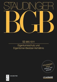 Abbildung von: BGB: Kommentar zum Bürgerlichen Gesetzbuch mit Einführungsgesetz und Nebengesetzen - Otto Schmidt/De Gruyter