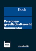 Cover: Personengesellschaftsrecht - Otto Schmidt Verlag