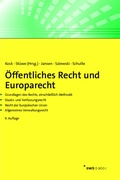 Cover: &Ouml;ffentliches Recht und Europarecht - NWB