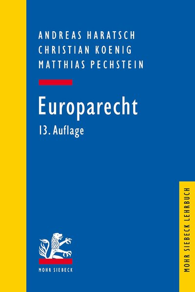 Abbildung von: Europarecht - Mohr Siebeck