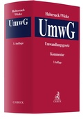 Cover: Kommentar zum Umwandlungsgesetz - C.H.BECK