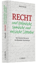 Cover: Recht und italienische, spanische und russische Literatur - C.H.BECK
