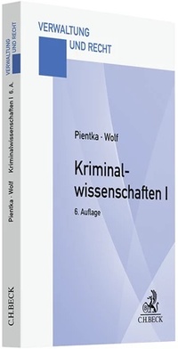 Abbildung von: Kriminalwissenschaften I - C.H. Beck