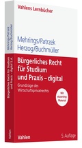 Cover: B&uuml;rgerliches Recht f&uuml;r Studium und Praxis - digital - Vahlen