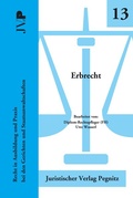 Cover: Erbrecht - Juristischer Verlag Pegnitz