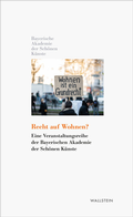 Cover: Recht auf Wohnen? - Wallstein
