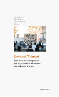 Enlarge image Cover: Recht auf Wohnen? - Wallstein