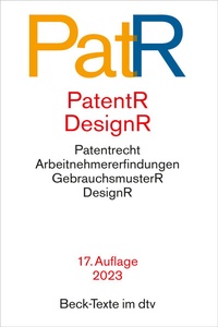 Enlarge image Cover: Patent- und Designrecht: PatR - dtv