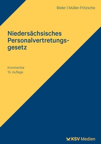 Abbildung von: Niedersächsisches Personalvertretungsgesetz (NPersVG) - Kommunal- und Schul-Verlag