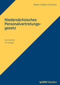 Cover: Nieders&auml;chsisches Personalvertretungsgesetz (NPersVG) - KSV Medien