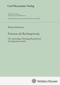 Abbildung von: Fairness als Rechtsprinzip - Carl Heymanns Verlag
