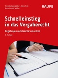 Abbildung von: Schnelleinstieg in das Vergaberecht - Haufe-Lexware