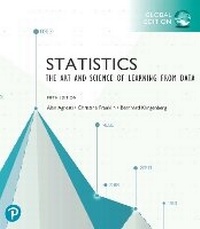 Enlarge image Cover: Statistics: The Art and Science of Learning from Data, Global Edition + MyLab Statistics with Pearson eText - Pearson Education Limited