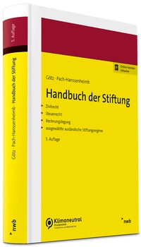 Enlarge image Cover: Handbuch der Stiftung - NWB