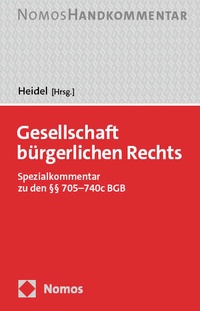 Abbildung von: Gesellschaft bürgerlichen Rechts: GbR - Nomos
