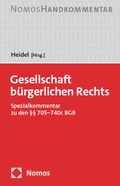 Cover: Gesellschaft b&uuml;rgerlichen Rechts: GbR - Nomos