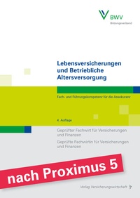 Abbildung von: Lebensversicherungen und Betriebliche Altersversorgung - VVW Verlag Versicherungswirtschaft