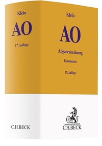 Abbildung von: Abgabenordnung - C.H.BECK