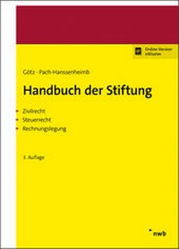 Abbildung von: Handbuch der Stiftung - NWB