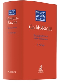 Enlarge image Cover: Münchener Anwaltshandbuch GmbH-Recht - C.H.BECK