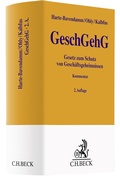Cover: Gesetz zum Schutz von Gesch&auml;ftsgeheimnissen - C.H.BECK