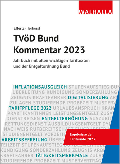 Abbildung von: TVöD Bund Kommentar 2023 - Walhalla
