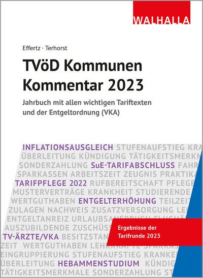 Abbildung von: TVöD Kommunen Kommentar 2023 - Walhalla