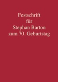 Cover: Festschrift f&uuml;r Stephan Barton zum 70. Geburtstag - C.F. M&uuml;ller
