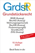 Cover: Grundst&uuml;cksrecht: GrdstR - dtv