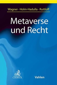 Enlarge image Cover: Metaverse und Recht - C.H.BECK