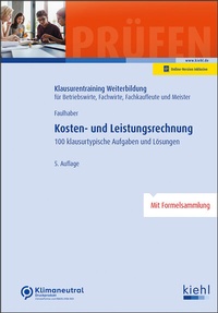 Abbildung von: Kosten- und Leistungsrechnung - Kiehl