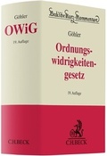 Cover: Gesetz &uuml;ber Ordnungswidrigkeiten - C.H.BECK