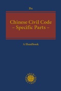 Abbildung von: Chinese Civil Code - The Specific Parts - - Nomos