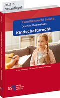 Cover: Familienrecht heute Kindschaftsrecht - Erich Schmidt Verlag