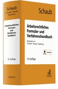 Cover: Arbeitsrechtliches Formular- und Verfahrenshandbuch - C.H.BECK