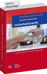 Abbildung von: Unterhaltsrecht - Erich Schmidt Verlag