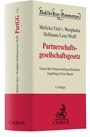 Cover: Partnerschaftsgesellschaftsgesetz - C.H.BECK