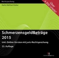 Bild vergrößern Bild: Schmerzensgeld-Beträge 2015 - Deutscher Anwaltverlag