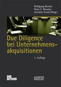 Cover: Due Diligence bei Unternehmensakquisitionen - Sch&auml;ffer-Poeschel