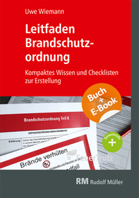 Bild: Leitfaden Brandschutzordnung - mit E-Book (PDF) - Rudolf Müller Verlag