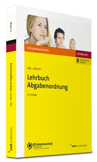 Abbildung von: Lehrbuch Abgabenordnung - NWB