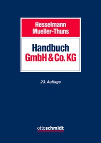 Abbildung von: Handbuch GmbH & Co. KG - Otto Schmidt Verlag
